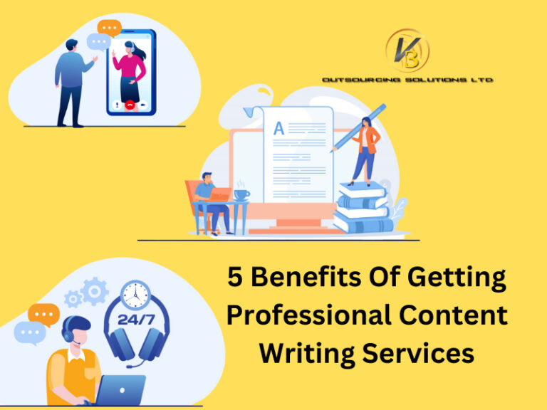 5 Benefits Of Getting Professional Content Writing Services